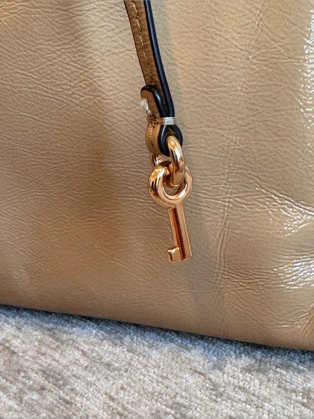 Marc Jacobs Mini Grind Faux Fur Trimmed Crossbody Tote Bag - Like New - Picture 5 of 9